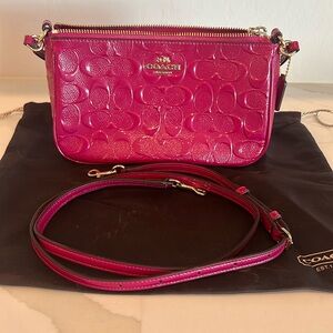 Coach Hot Pink Handbag